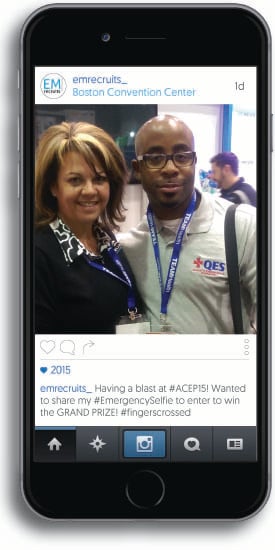 ACEP15 ACEP #EmergencySelfie EMrecruits Boston ACEP